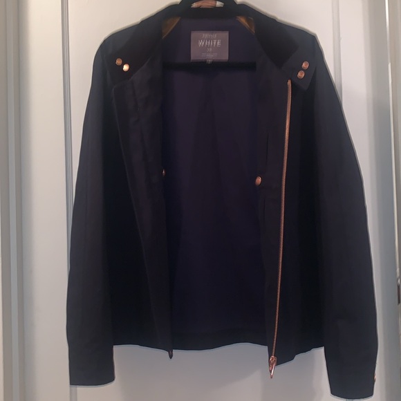 Private White VC The Ventile® Harrington - Midnight Navy Jacket - Size 3 (Small) - Picture 4 of 14